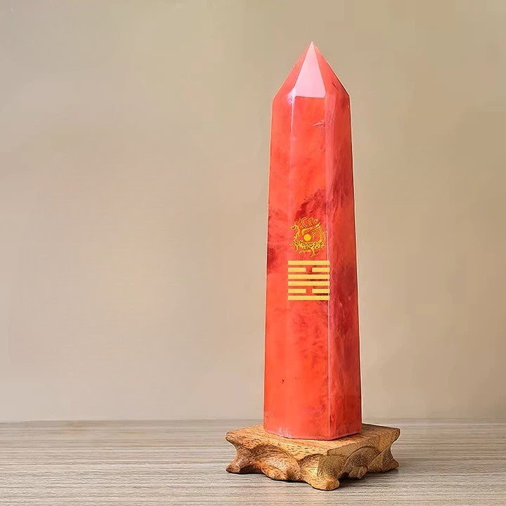 The Magma Phoenix Lava Stone Hexagonal Pillar