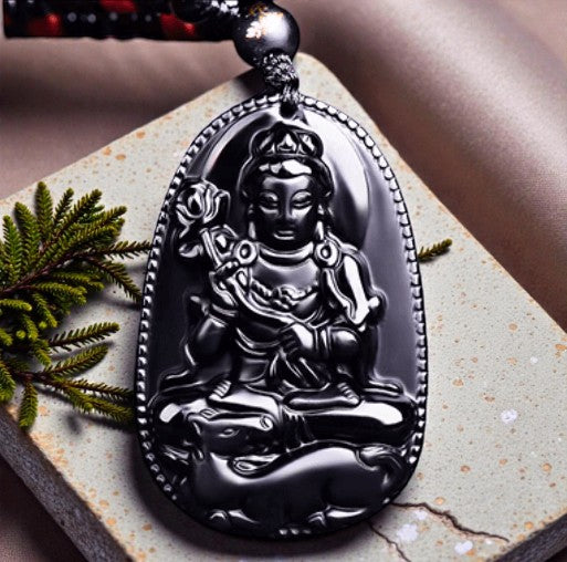 Jahr des Pferdes Segen Buddha Anhänger
